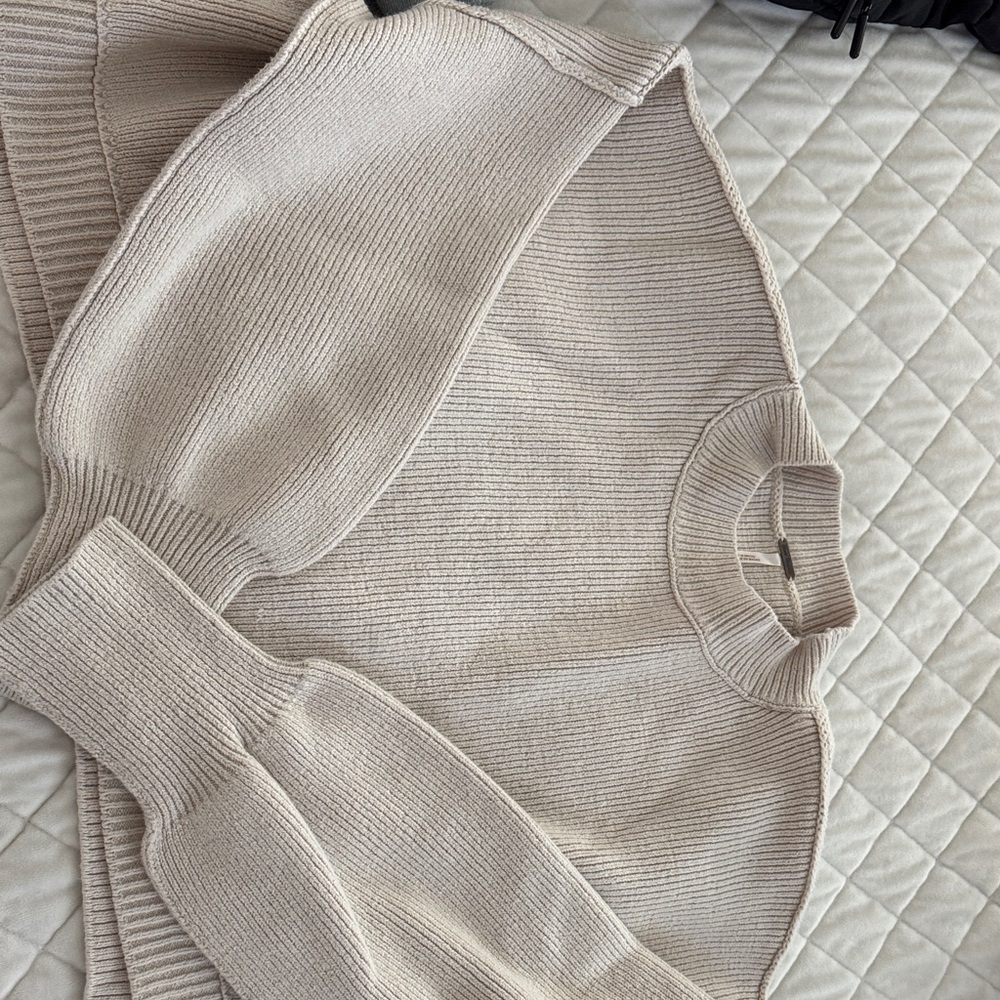 Elegant Cream Sweater